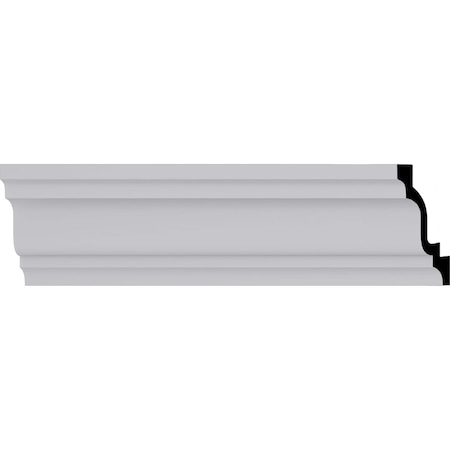 Ekena Millwork 4"H x 3"P x 5"F x 94 1/2"L Nexus Traditional Crown Moulding MLD04X03X05NE